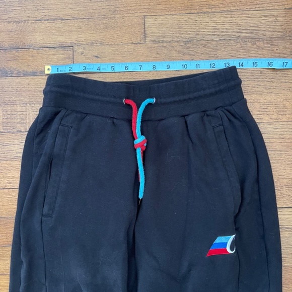 Rare Cookies Striped & Embroidered Sweatpants Sz S - Picture 3 of 11